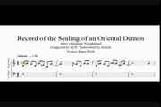 Touhou Piano Transcription - Record of the Sealing of an Oriental Demon ~ Pure Land Mandala