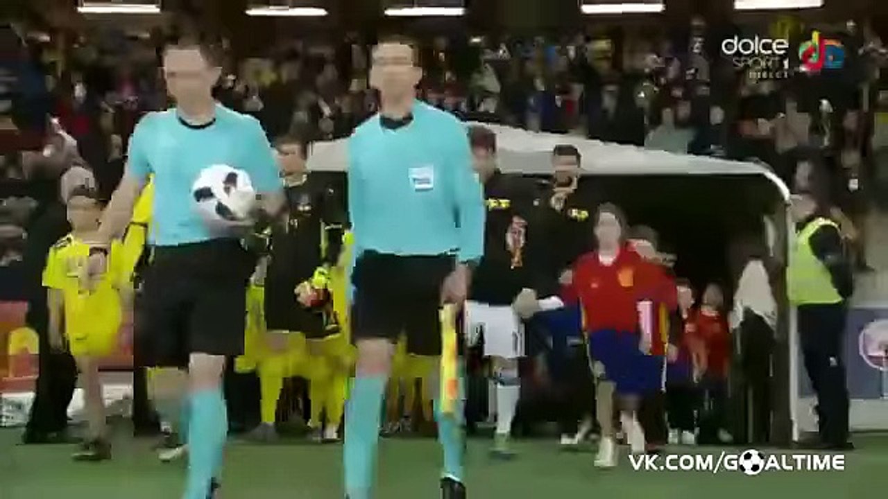 ملخص مباراة أسبانيا و رومانيا 0-0  مباراة ودية 27/03/2016
