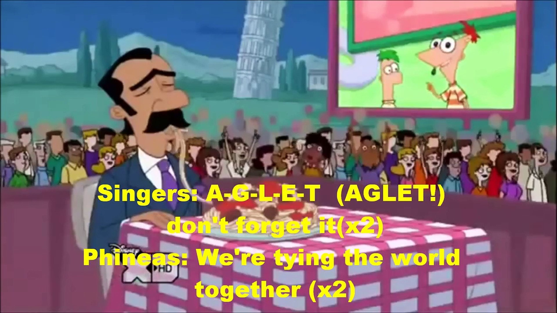 Aglet Phineas And Ferb Lyrics