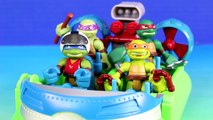 Teenage Mutant Ninja Turtles TMNT Half Shell Heroes Hovercraft With Sea Rescue Leo Imaginext Batman