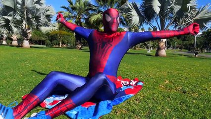 Spiderman & Frozen Elsa Fail Date Prank - Spiderdog kidnapped - Fun Superhero in Real Life