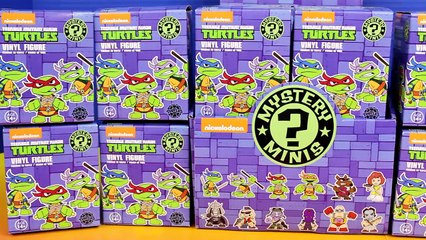 Teenage Mutant Ninja Turtles TMNT Mystery Minis Surprise Blind Box Raph Mikey Leo Shredder Splinter