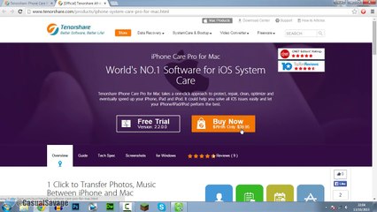 Tenorshare iPhone Care Pro Review + Giveaway!