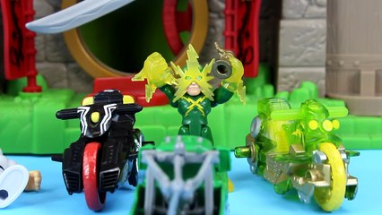 The Hulk & The Hulk Car Mater save Lightning McQueen Piston Cup from Electro Just4fun290