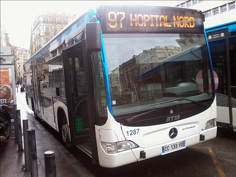 Sound Bus Mercedes-Benz Citaro Facelift n°1287 de la RTM - Marseille sur la ligne 97