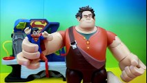 The Joker tricks Wreck it Ralph into getting Superman Disney Imaginext the penguin