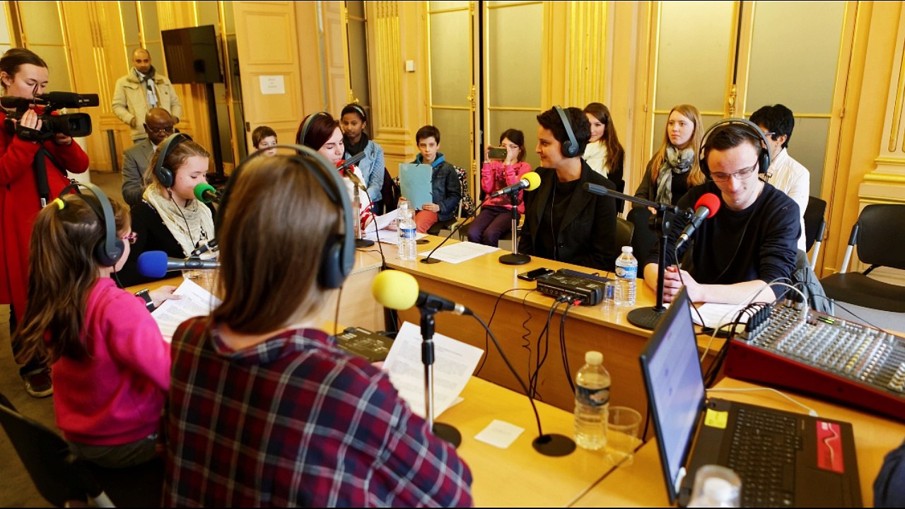 Entretien radio avec les élèves de la Cité scolaire de Sillé-le-Guillaume