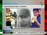 Familias denuncian que en México los policías desaparecen a jóvenes