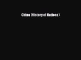 Read China (History of Nations) Ebook Free