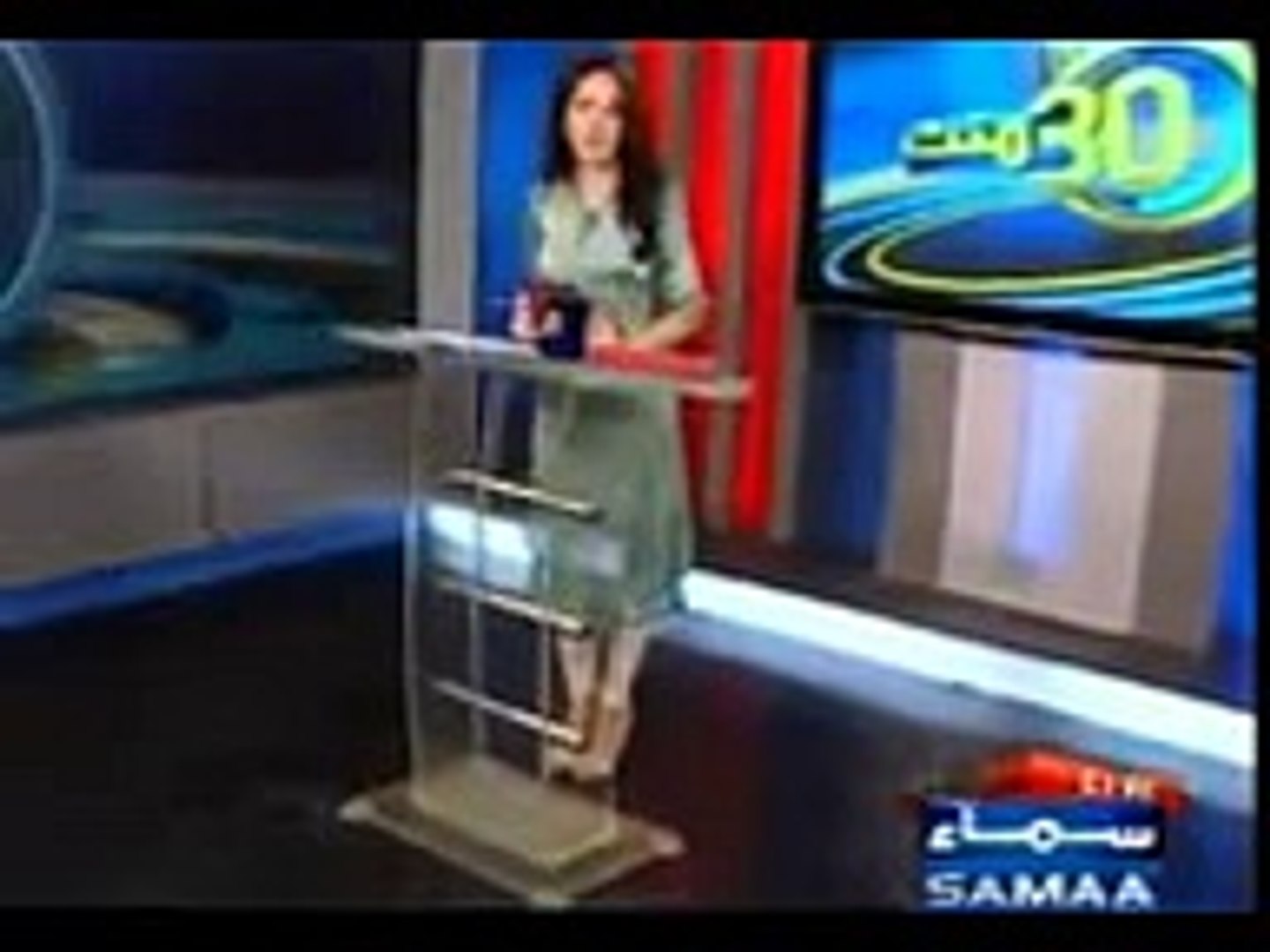 SEXY Pakistani news anchor Gharida Farooqi in white leggings and high heels top songs 2016 best song