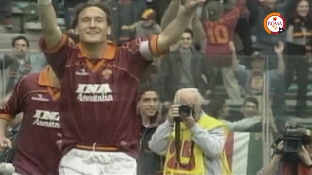 Ídolo! Relembre belos gols do craque Totti pela Roma