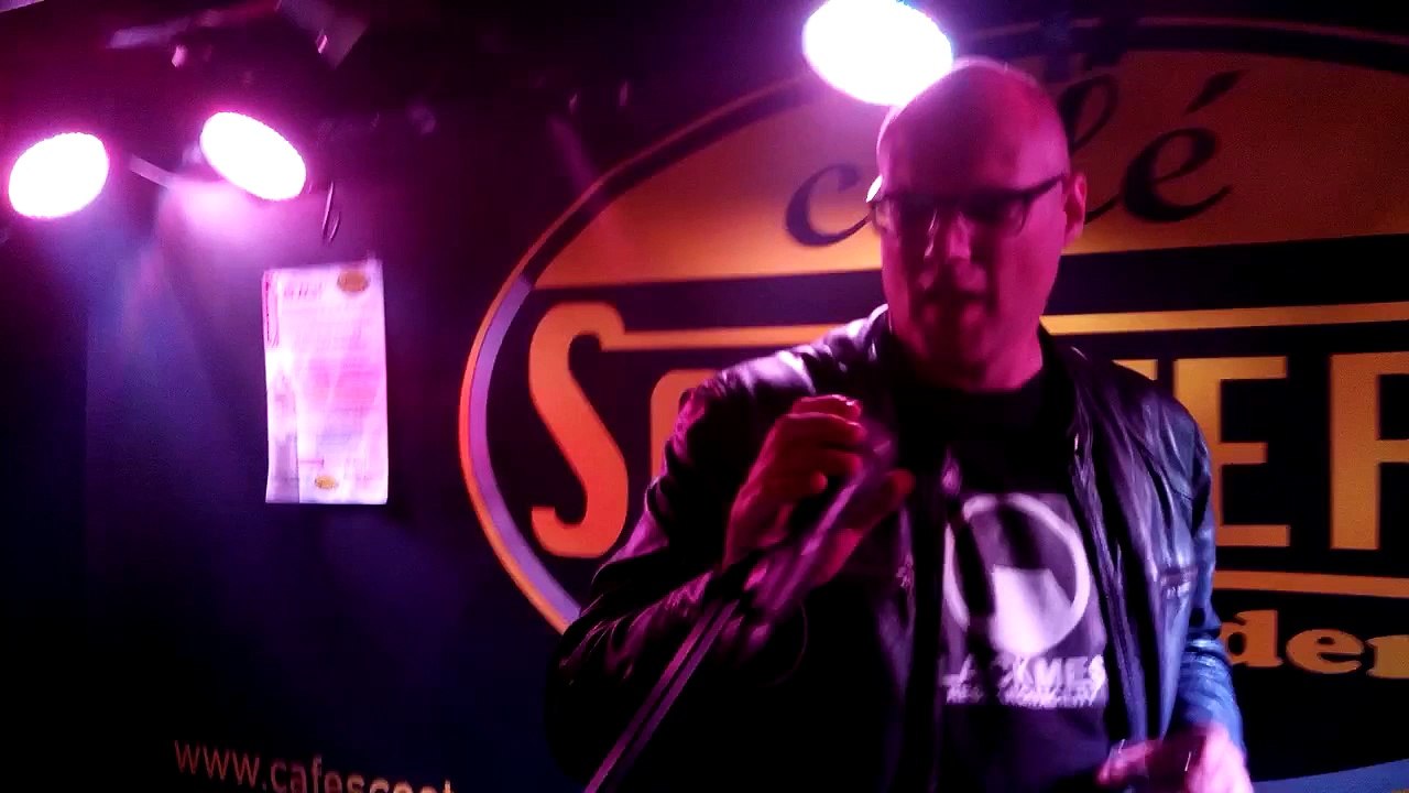 Flesh for fantasy Billy Idol Jeroen karaoke Scooters 2014
