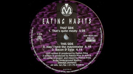 Eating Habits - That's Quite Meaty (A)