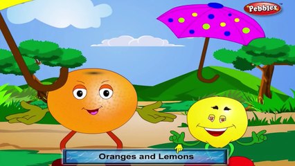 Orange Rhyme | Fruit Rhymes for Children | Nursery Rhymes for Kids | Most Popular Rhymes H
