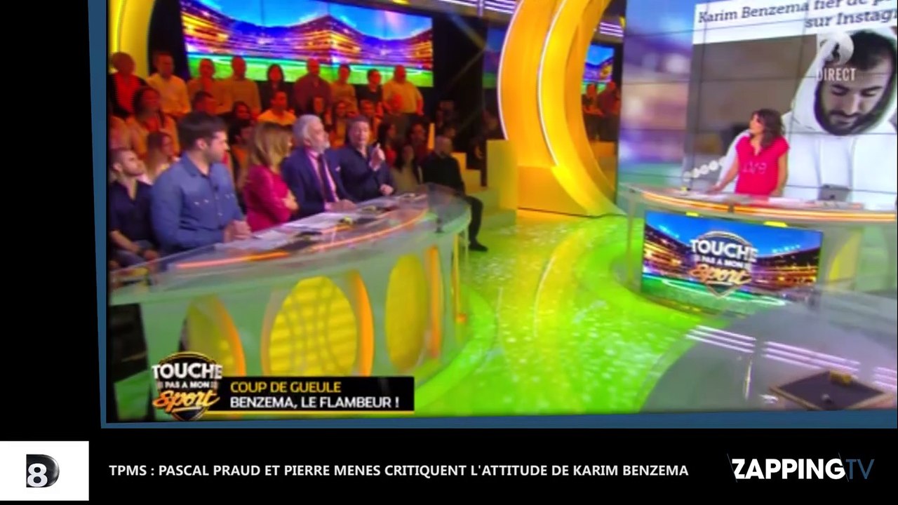 TPMS : Pascal Praud et Pierre Ménès s’en prennent violemment à Karim Benzema (vidéo)