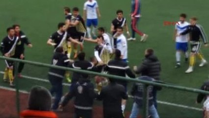 Sivas - Emniyetsporgücü Maçında Kavga