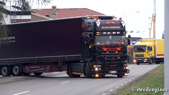 Scania R620 V8 Black Warrior