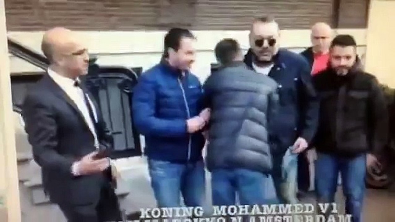 ‫الملك محمد السادس في هولندا أمستردام -le roi mohamed 6 a amsterdam‬