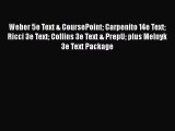 PDF Weber 5e Text & CoursePoint Carpenito 14e Text Ricci 3e Text Collins 3e Text & PrepU plus