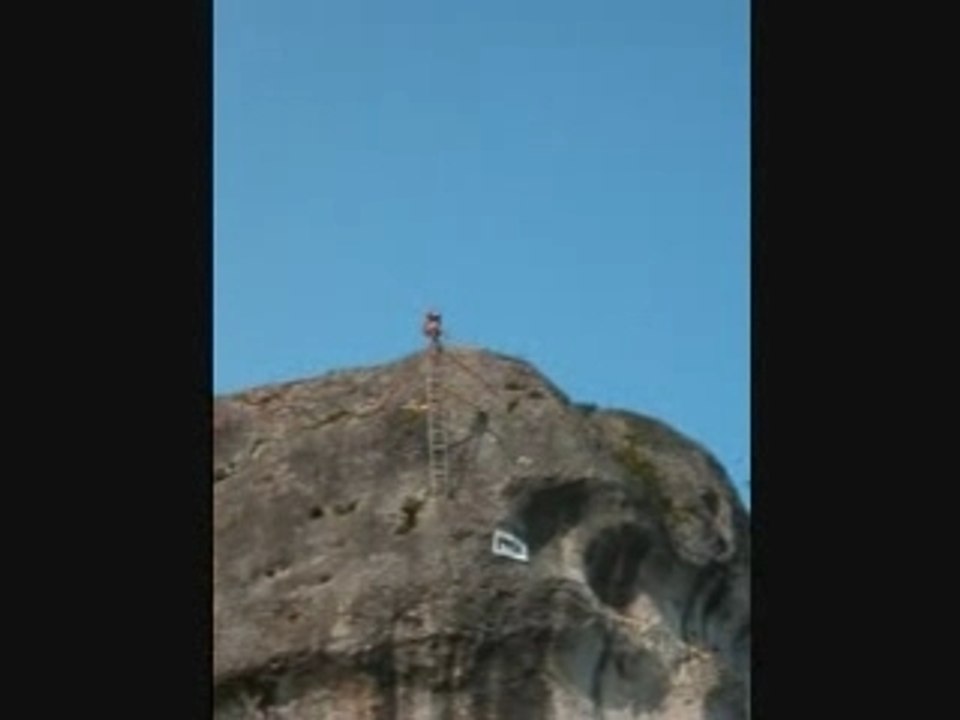 Saussois (Yonne) Le saut de la mort