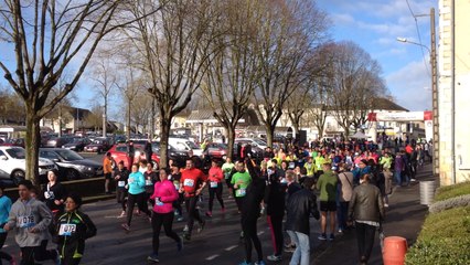 Le trail urbain traverse des lieux insolites