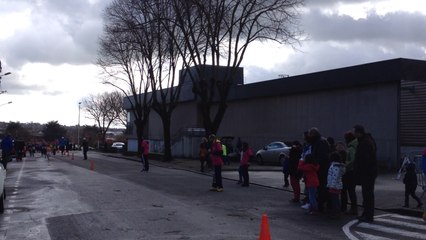 Les petits ont aussi couru au trail urbain