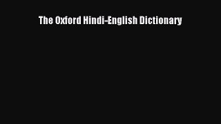 [Download PDF] The Oxford Hindi-English Dictionary Read Free