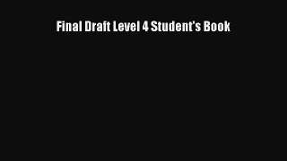[Download PDF] Final Draft Level 4 Student's Book PDF Online