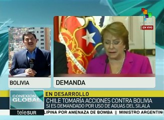 Evo y Bachelet reaccionan ante caso del manantial Silala