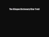 [Download PDF] The Klingon Dictionary (Star Trek) Ebook Online