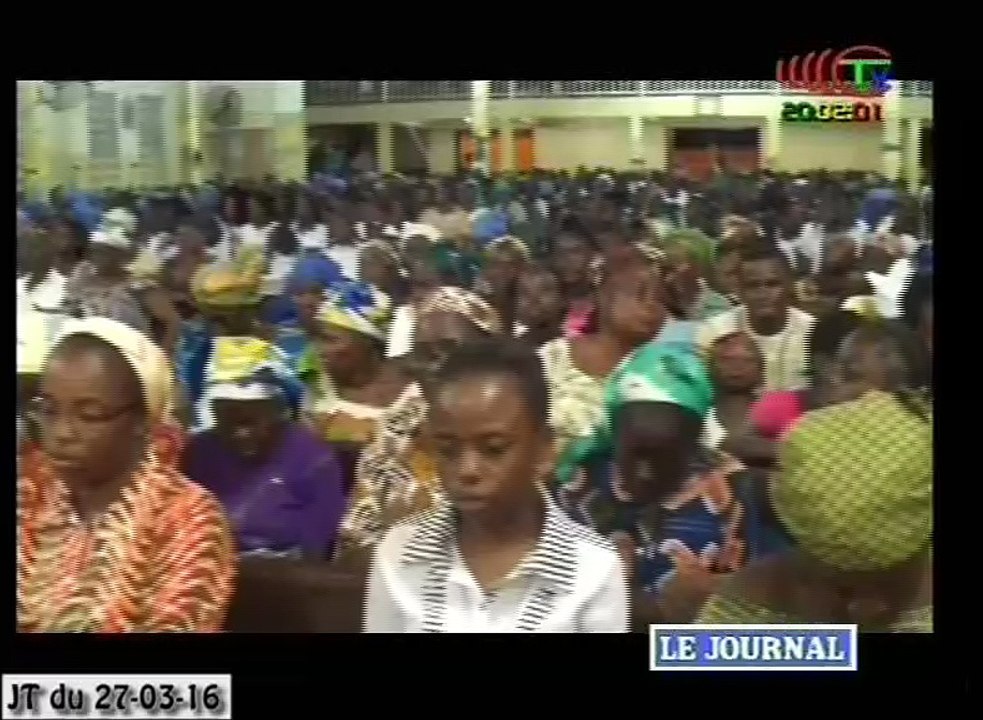 Journal de 20h TVCongo du dimanche 27 mars 2016 -By Congo-Site