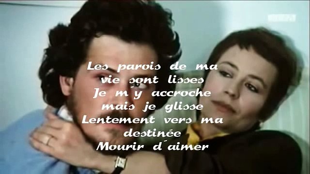 CHARLES AZNAVOUR - MOURIR D'AIMER