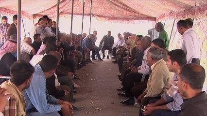 مزارعو وادي الأردن يواصلون اعتصامهم المفتوح