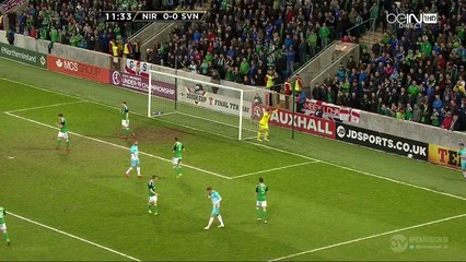 Roman Bezjak Super Chance - N.Ireland 0-0 Slovenia 28.03.2016