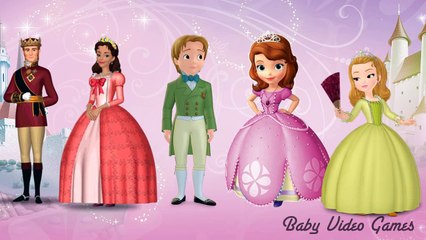 Disney Sofia the First Nursery Rhymes Daddy Finger Song