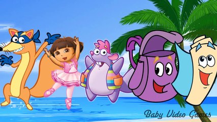 Dora The Explorer Nursery Rhymes Parody Finger Family Song
