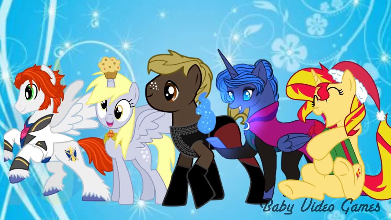 Frozen My little Pony Nursery Rhymes Song