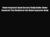 [PDF] Home Inspector Exam Secrets Study Guide: Home Inspector Test Review for the Home Inspector