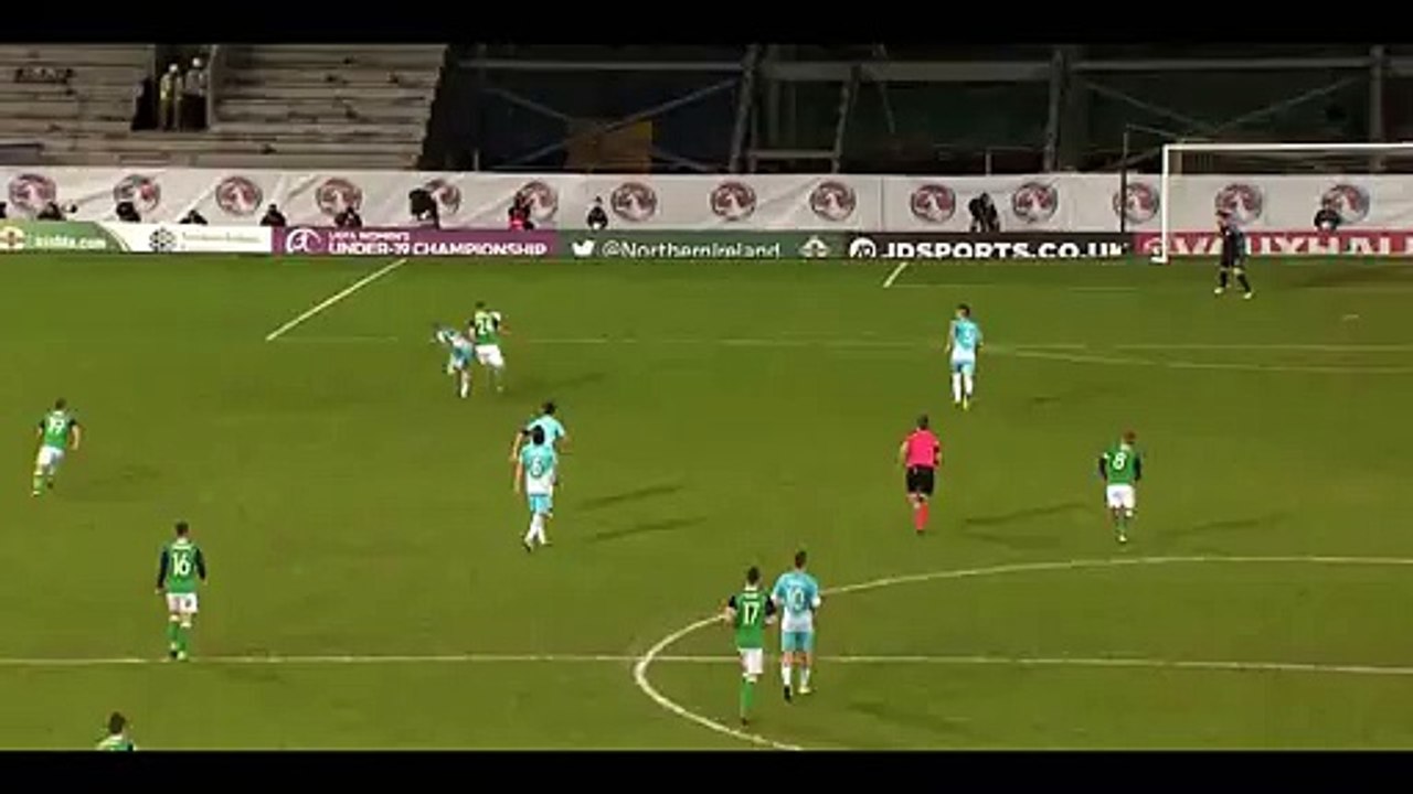 Conor Washington Goal Northern Ireland 1 - 0 Slovenia 28-3-2016