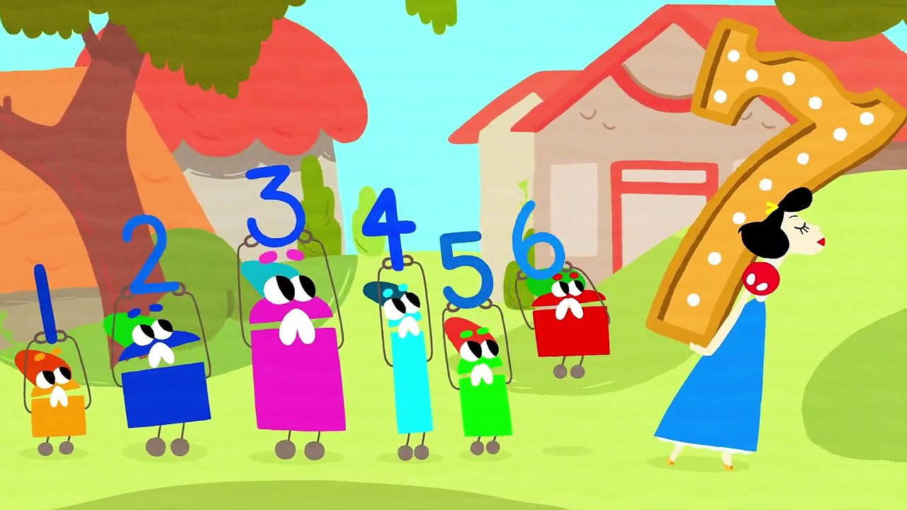 The Number Seven - English Number Songs for baby Kids - 3D Animations - Learn Numbers Nursery Rhymes for Children