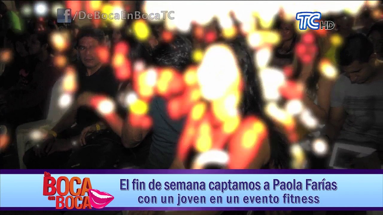 Captamos a Paola Farías junto a un apuesto joven, ¿Amigos o algo más?