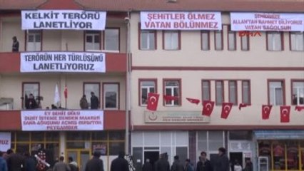 Gümüşhane Şehit Üsteğmen Toprağa Verildi