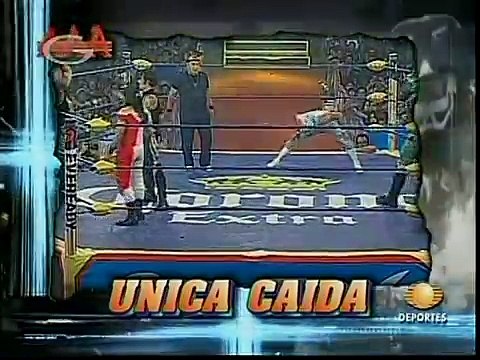 AAA-SinLimite 2009-02-15 Ecatepec 01 Laredo Kid, Aero Star, Gato Eveready & El ?ngel vs. Poder del Norte