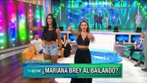 Mariana Brey se pegó un golpazo en vivo durante el casting para el Bailando - Este es el show - El Trece