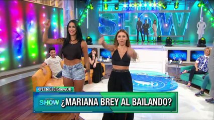 Mariana Brey se pegó un golpazo en vivo durante el casting para el Bailando - Este es el show - El Trece