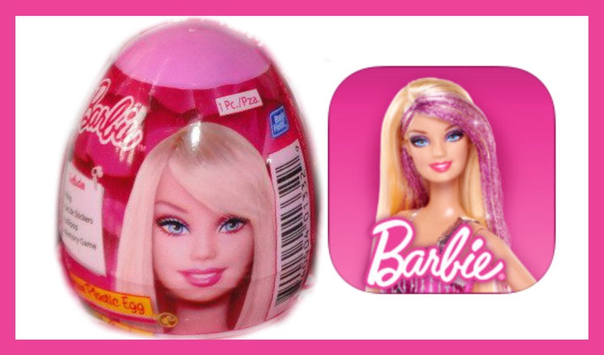 Barbie Huevo Sorpresa de la Muñeca Barbie para Niñas Barbie Juguete Huevo de Pascua
