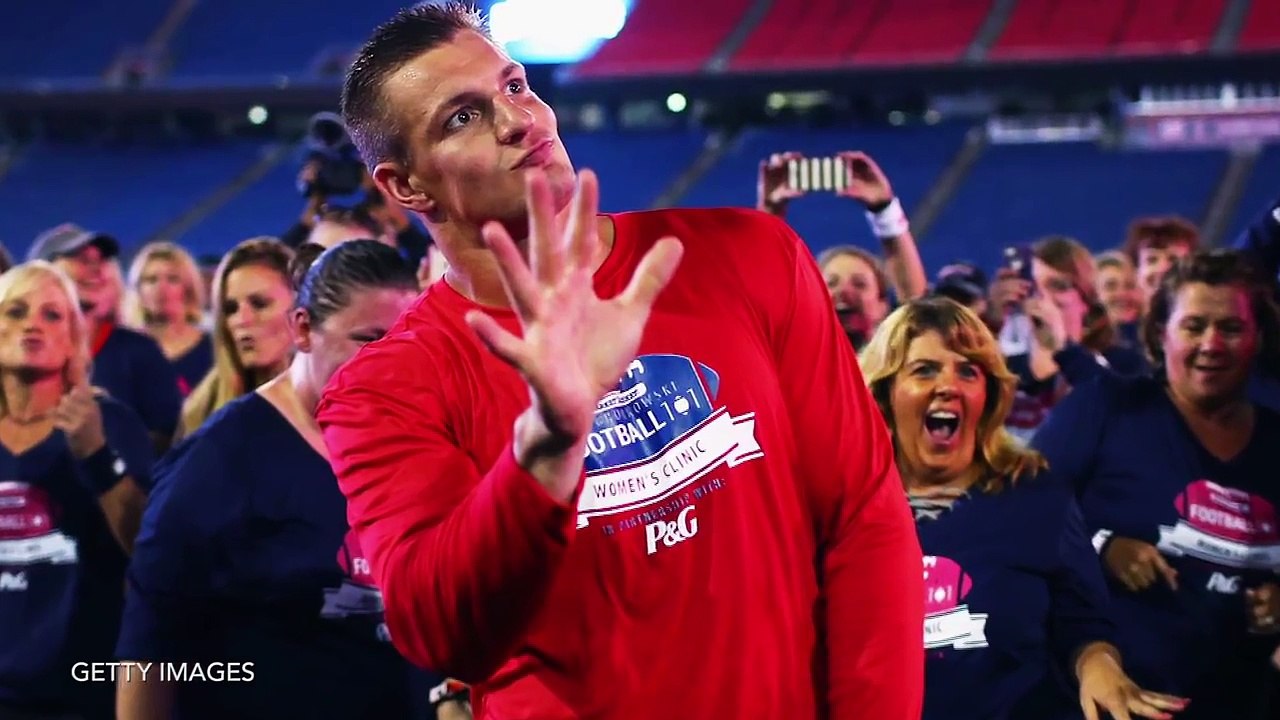 Rob Gronkowski Caught on Camera Singing Nicki Minaj