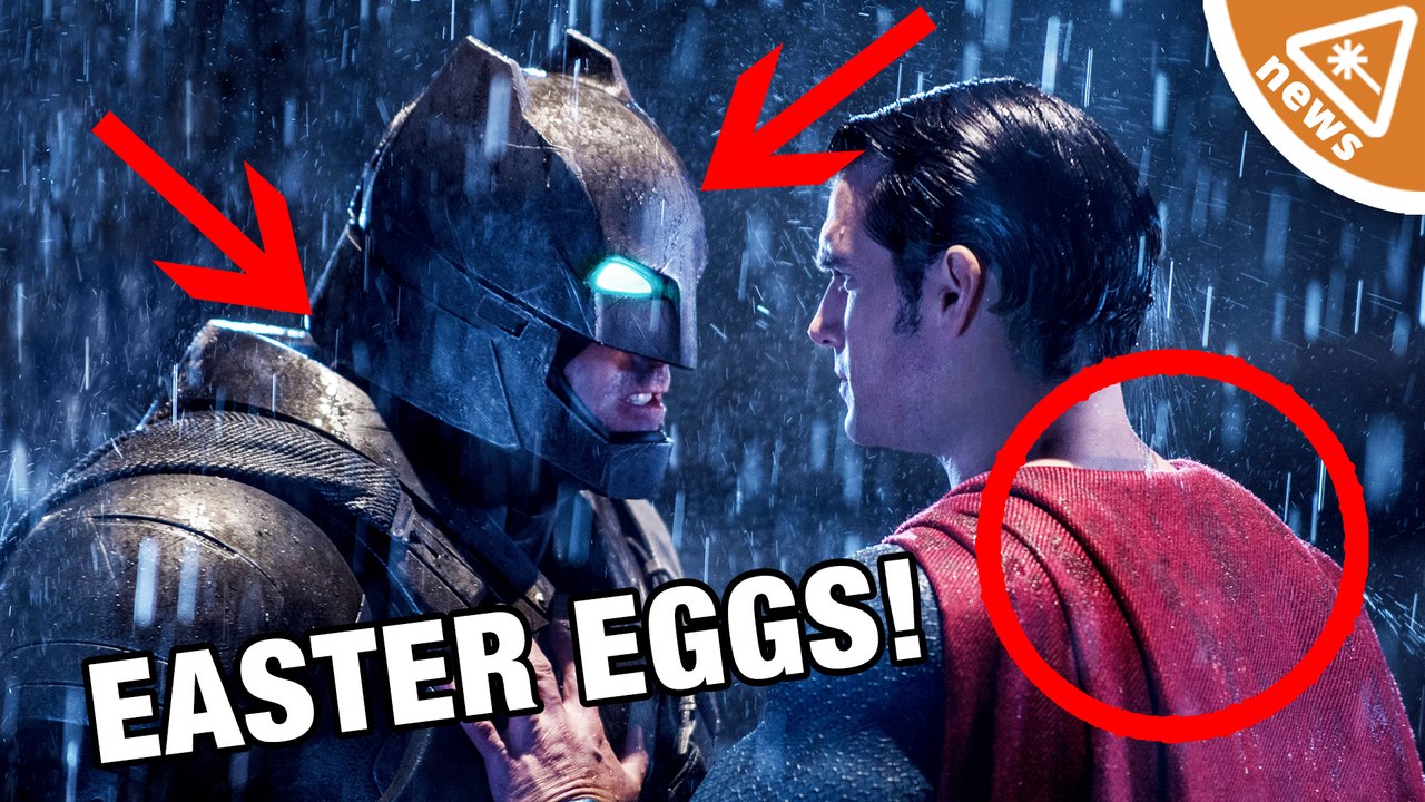 Batman v Superman Easter Eggs!