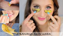 5 DIY Banana Peel Uses ♡ Health & Beauty
