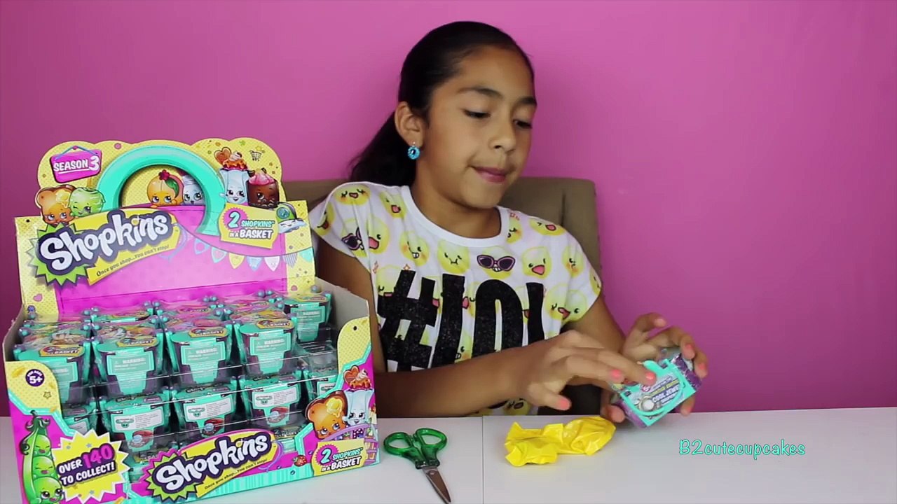 Shopkins Season 3 Blind Baskets Full Case Opening with 6 Ultra Rares